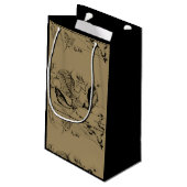 Konstellation von Pisces Hevelius 1690 Feb19 - Mär Kleine Geschenktüte (Rückseite Schrägansicht)