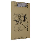 Konstellation von Pisces Hevelius um 1690 Klemmbrett (Rechts)