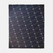 Konstellation von Sternzeichen Sternzeichen Sternz Fleecedecke (Vorderseite)