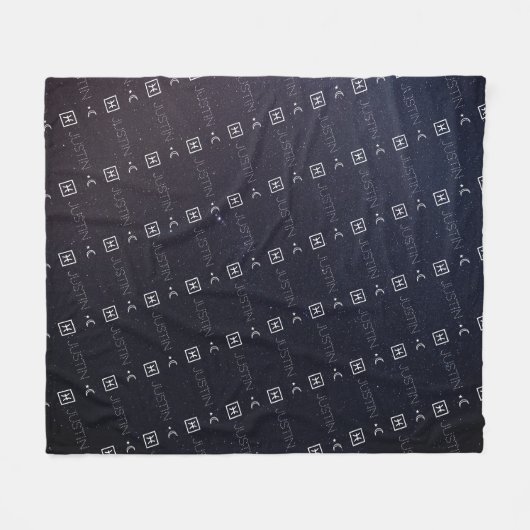 Konstellation von Sternzeichen Sternzeichen Sternz Fleecedecke (Vorderseite (Horizontal))