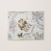 Konstellation Zwillinge mit Canis-Minderjährigem, Puzzle (Horizontal)