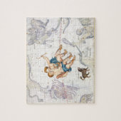 Konstellation Zwillinge mit Canis-Minderjährigem, Puzzle (Vertikal)