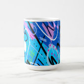 Konstellationen Abstrakter Kunst Kaffeetasse (Mittel)