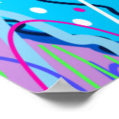 Konstellationen Abstrakter Kunst Poster (Ecke)