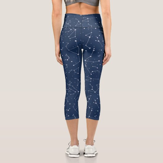 Konstellationen Capri Leggings (Rückseite)
