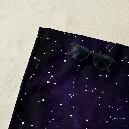 Konstellationen der Nordhalbkugel Badetuch (Beispiel)