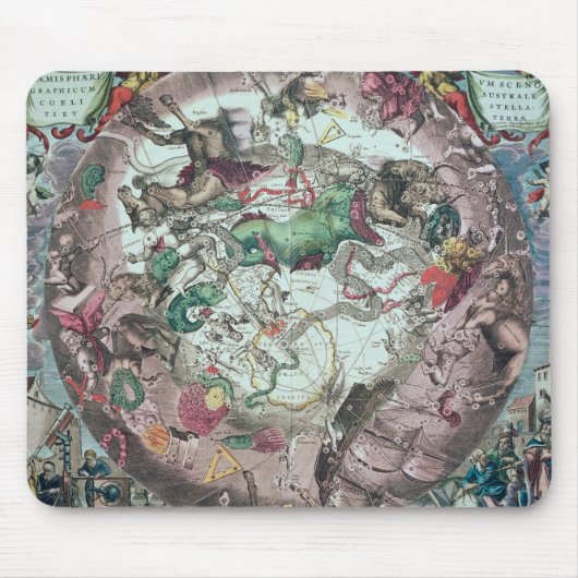 Konstellationen der südlichen Hemisphäre Mousepad (Vorne)