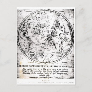 Konstellationen der südlichen Hemisphäre Postkarte