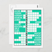 Konstellationen der südlichen Hemisphäre - Wortsch Postkarte (Vorne/Hinten)