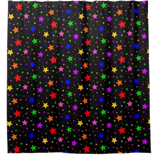 Konstellationen Duschvorhang (Vorderseite)