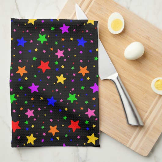 Konstellationen Geschirrtuch (Viertel Falte)