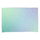 Konstellationen Grüne Lila Sterne Kissenbezug (Vorderseite-Rechts)