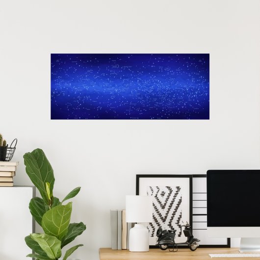 Konstellationen Poster (Heimbüro)