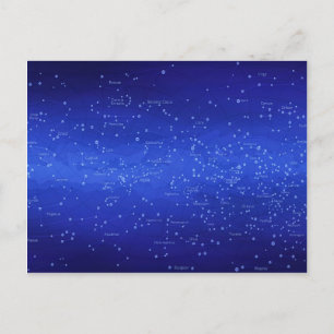 Konstellationen Postkarte