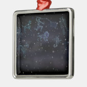 Konstellationen Silbernes Ornament (Links)