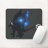 Konstellations-Drache Mousepad (Mit Mouse)