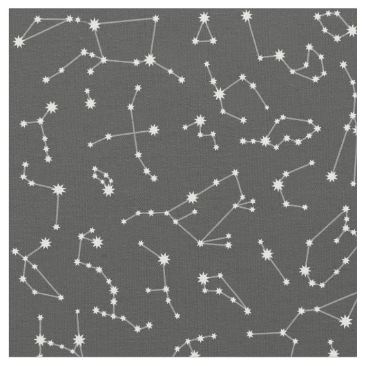 Konstellations-Gewebe - Holzkohle Stoff (Nahaufnahme)