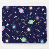 Konstellationsmuster Mousepad (Vorne)