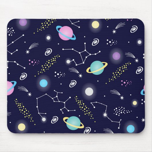 Konstellationsmuster Mousepad (Vorne)