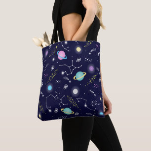 Konstellationsmuster Tasche