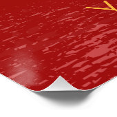 Konstellationszeichen für Ratten Chinesisches Horo Poster (Ecke)