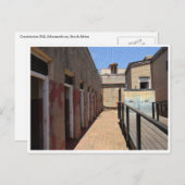 konstituierende Gefängniszellen Postkarte (Vorne/Hinten)