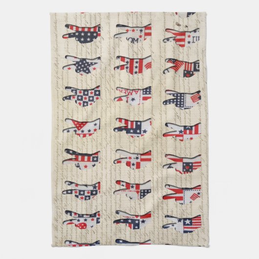 Konstitutions-Frieden Küchentuch (Vertikal)