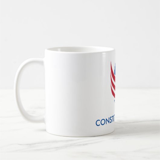 Konstitutions-Party-Kaffee-Tasse Kaffeetasse (Links)