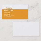 Konstrukteur des Bauunternehmers Schlicht Visitenkarte (Vorne/Hinten)