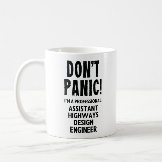 Konstrukteur für Assistant Highways Kaffeetasse (Links)