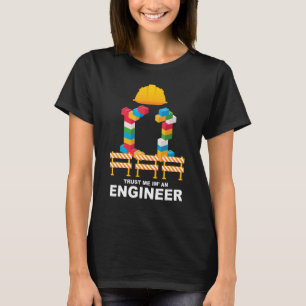 Konstrukteur Master Builder Gebäude Block T-Shirt