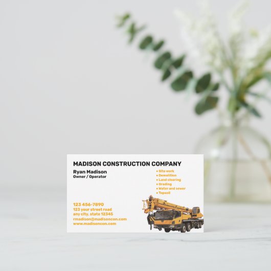 Konstruktion | AN Visitenkarte (Stehend Vorderseite)