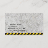 Konstruktion | Builder | Renovierungsarbeiten für Visitenkarte (Rückseite)