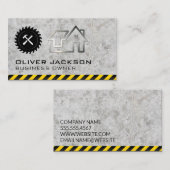 Konstruktion | Builder | Renovierungsarbeiten für  Visitenkarte (Vorne/Hinten)