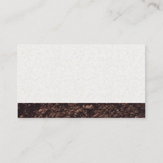 Konstruktion | Bulldozer | Direkte Visitenkarte (Rückseite)