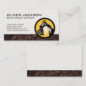 Konstruktion | Bulldozer | Direkte Visitenkarte (Vorne/Hinten)