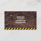 Konstruktion | Crane | Dirt Visitenkarte (Rückseite)