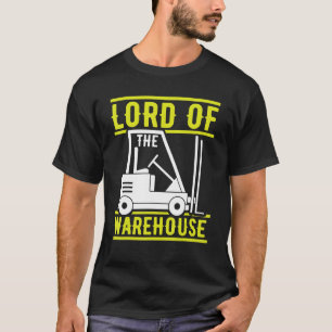 Konstruktion des Staplerfahrers T-Shirt