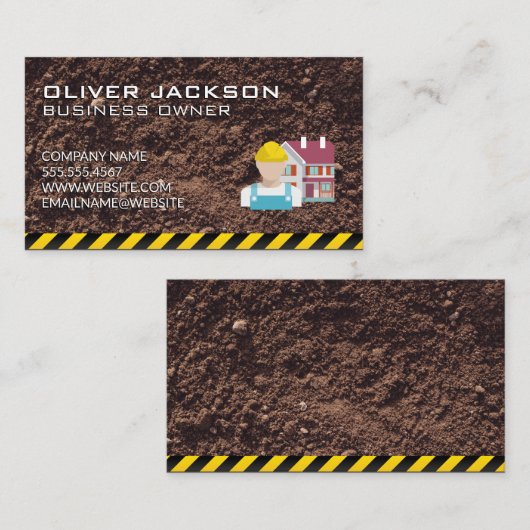 Konstruktion | Direkte Visitenkarte (Vorne/Hinten)