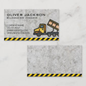 Konstruktion | Dump Truck Visitenkarte (Vorne/Hinten)