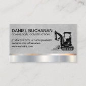 Konstruktion | Earth Digger | Dozer Visitenkarte (Vorderseite)