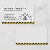 Konstruktion | Geocity-Logo Visitenkarte (Vorne/Hinten)