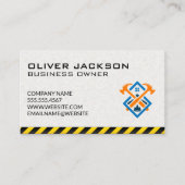 Konstruktion | Hammers-Zuhause-Logo Visitenkarte (Vorderseite)