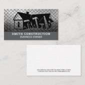 Konstruktion | Handwerkzeuge | Steel Visitenkarte (Vorne/Hinten)