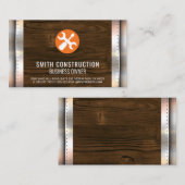 Konstruktion | Hardware | Holzmetall Visitenkarte (Vorne/Hinten)