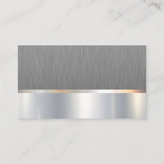 Konstruktion | Hardware-Tools | Metallisch Visitenkarte (Rückseite)