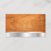 Konstruktion | Holz | Sägen von Hammerwerkzeugen Visitenkarte (Rückseite)