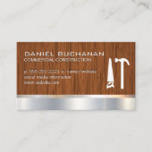 Konstruktion | Holzkappen | Sägen von Hammerwerkze Visitenkarte (Vorderseite)