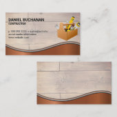 Konstruktion | Holzkarten | Karton Visitenkarte (Vorne/Hinten)