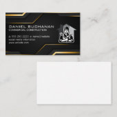 Konstruktion | Logo des Generalunternehmers Visitenkarte (Vorne/Hinten)